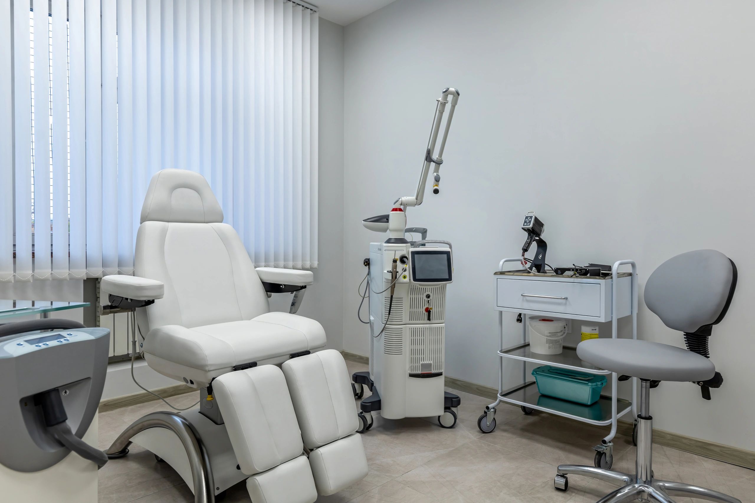 Consultation at laser clinic